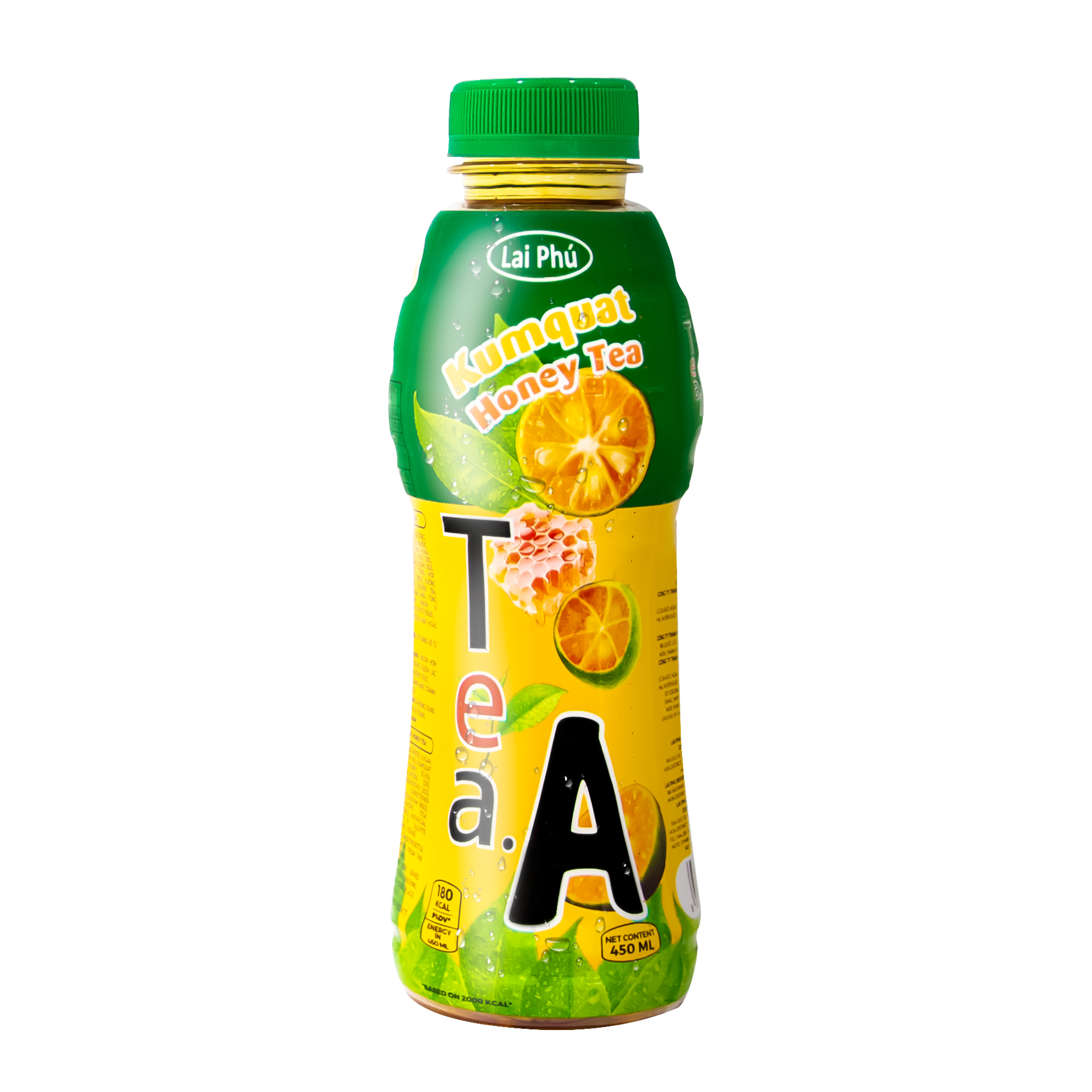 Trà Tắc Mật Ong Tea.A chai 450ml (Lốc 6 chai)