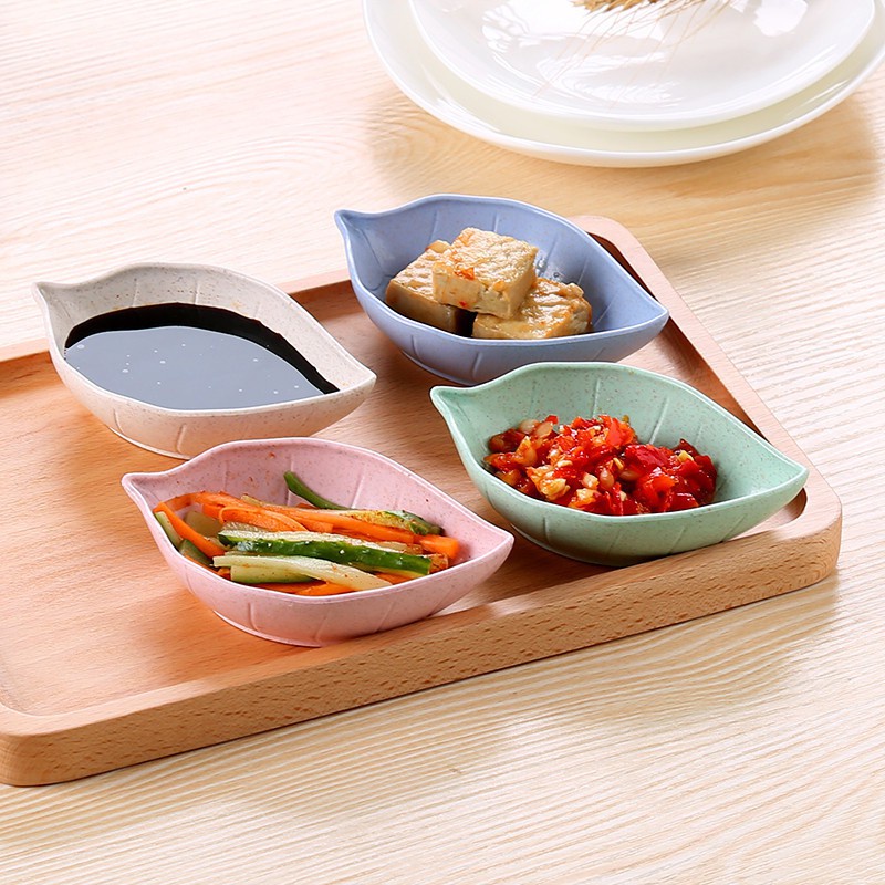 Bát Ăn Dặm Kiểu Nhật, Bát Đựng Nước Chấm Lúa Mạch Mini Cho Bé [Olala Baby]