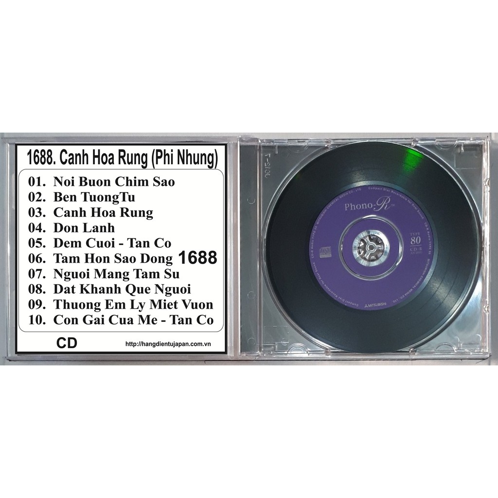 Bộ 8 CD ca sĩ Phi Nhung