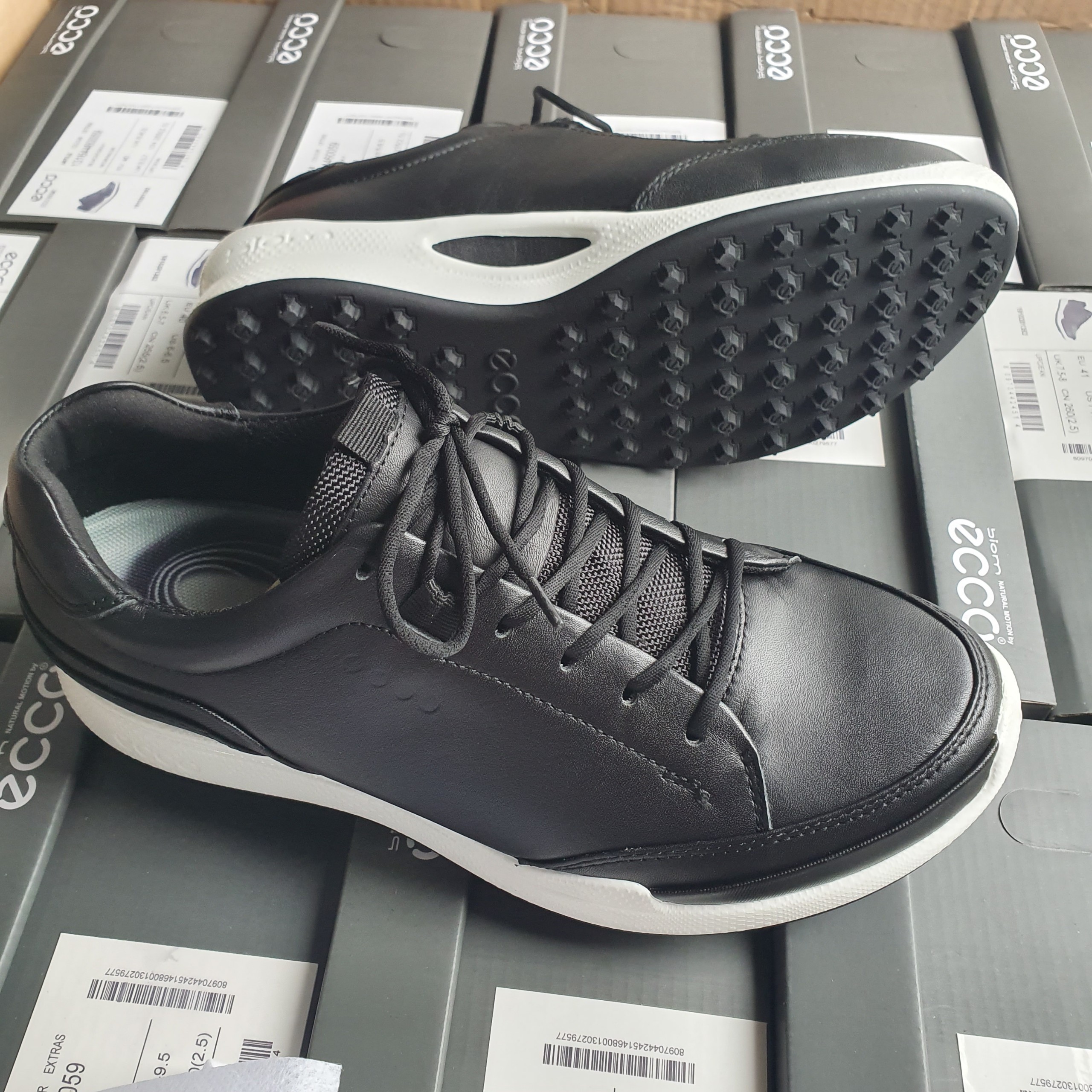 Giày golf nam CORE 100322-12323 màu đen| ECCO