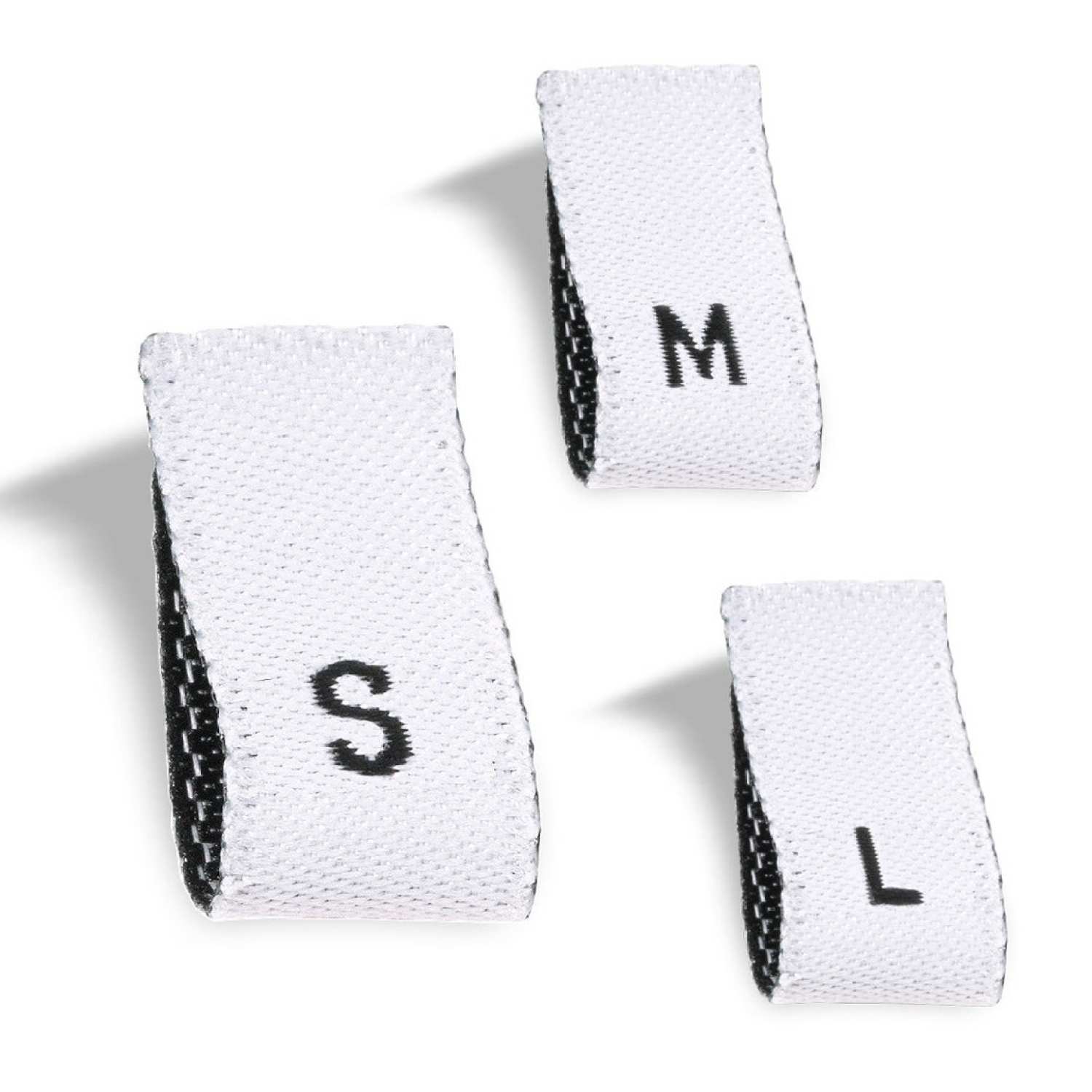 Size label_nhãn dệt,nhãn mác quần áo_(XXS~XXL)