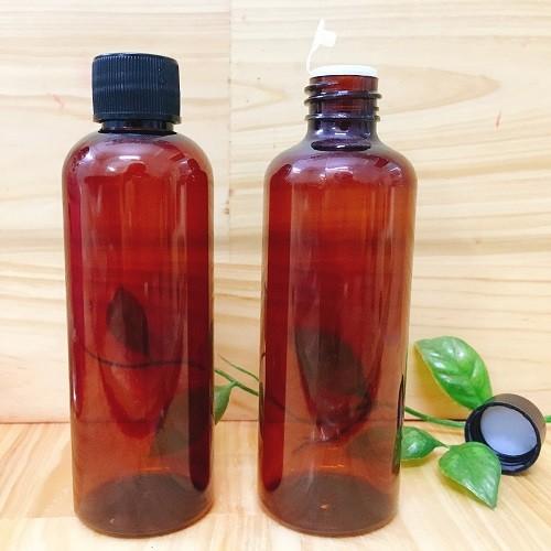 combo 10 CHAI NẮP VẶN 100ML CÓ NÚT NHỎ GIỌT (nâu)