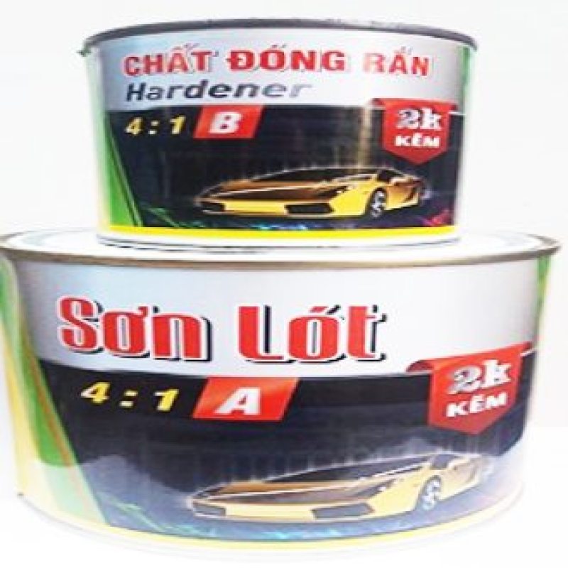 Sơn lót kẽm 2k dùng sơn trên bề mặt kim loại độ bám dính cao, chịu nước, chống ăn mòn dùng cho các loại máy móc thiết bị