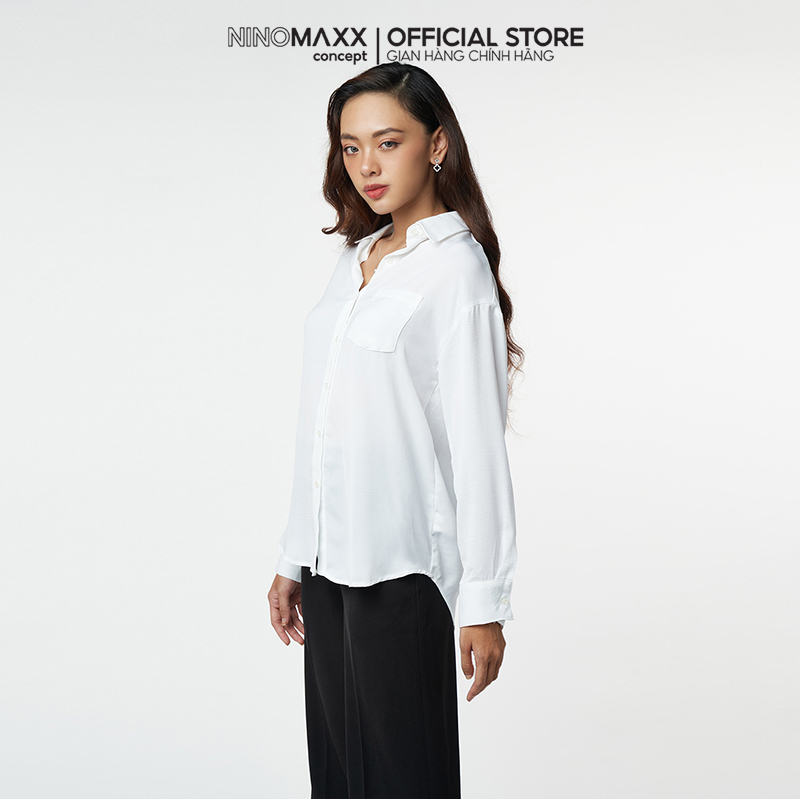 N&M Áo sơ mi Nữ kiểu tay dài 2112001