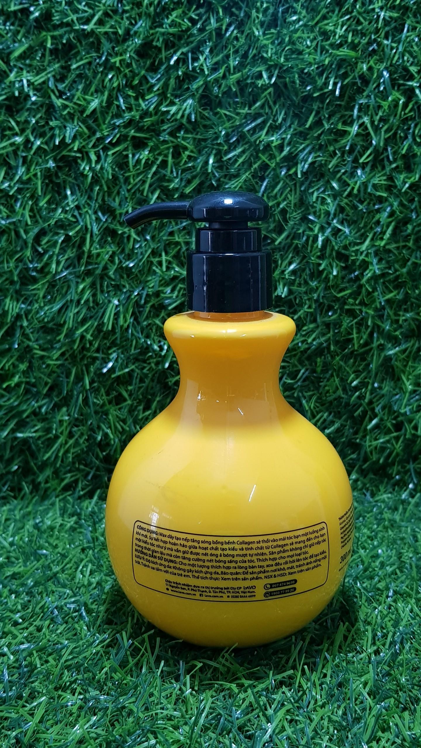 [HCM]Wax dây tạo kiểu tóc Lavox Vàng 300ml