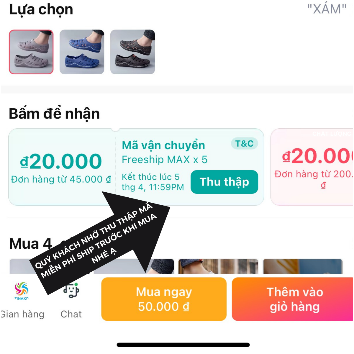 COMBO 2 đôi giày nhựa dẻo nam GS82