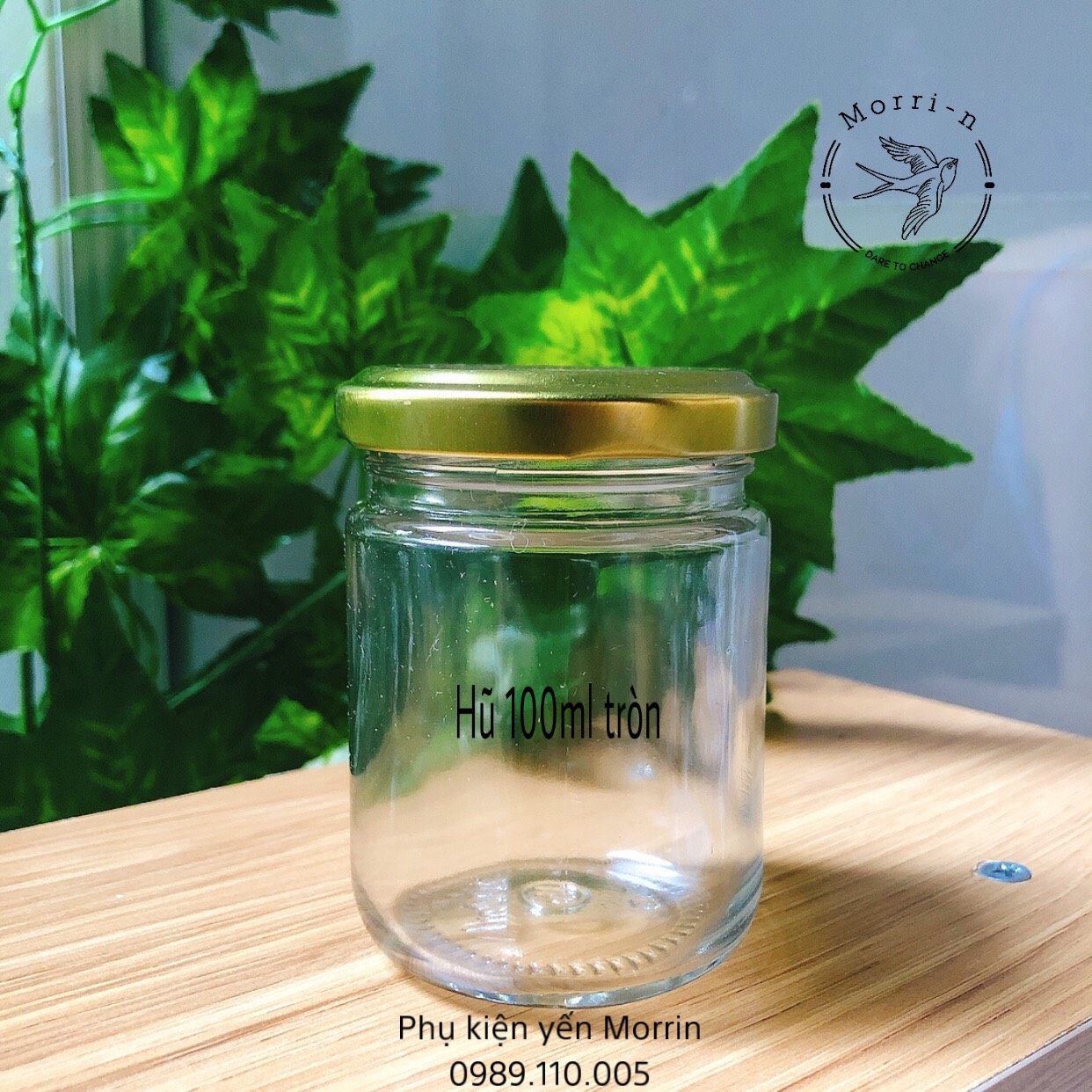 HŨ THUỶ TINH 70ML CHƯNG YẾN