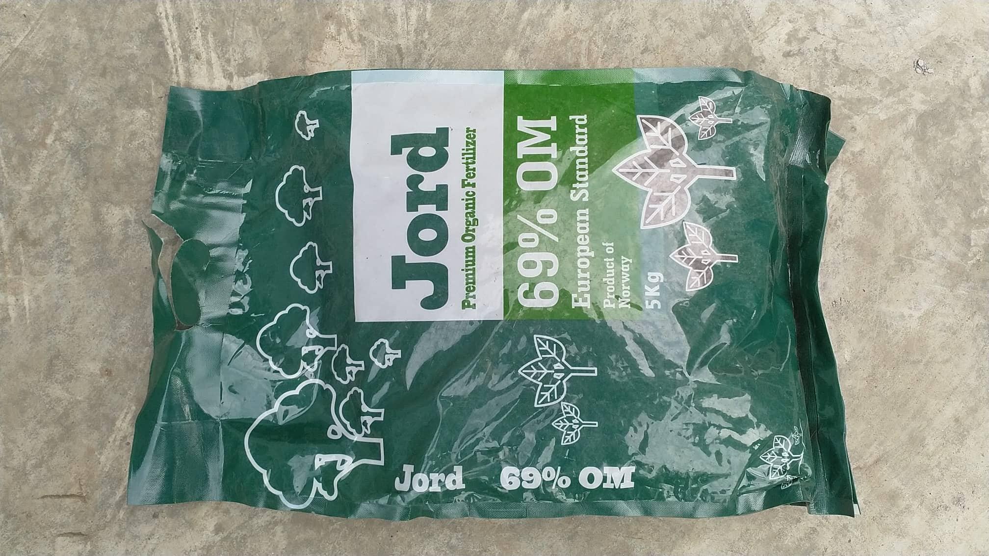 Phân hữu cơ Jord 5kg