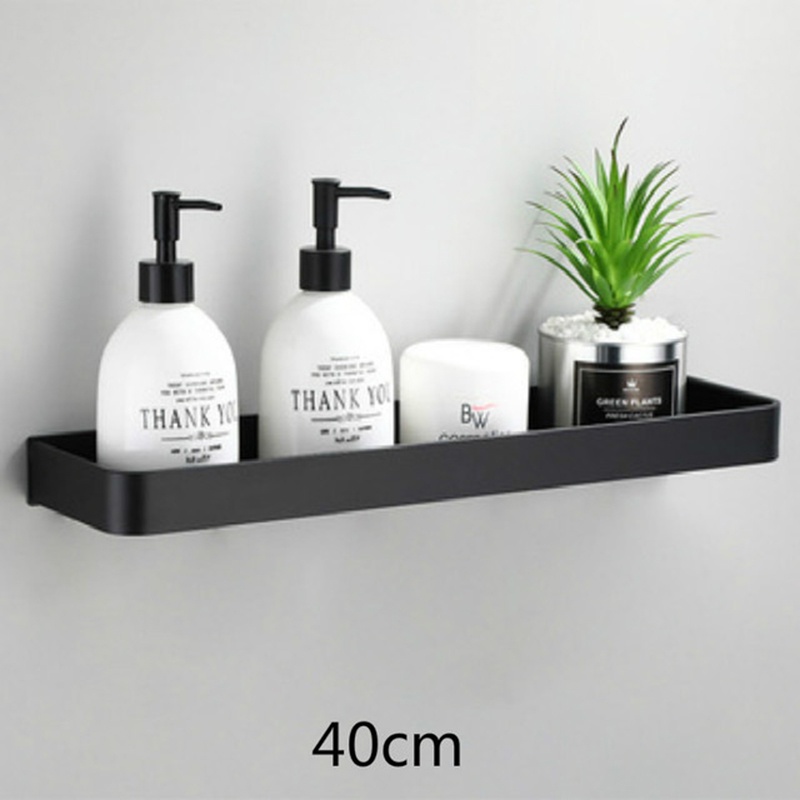 Kệ treo tường bằng nhôm không đục lỗ trong phòng tắm AE02YJM-0053