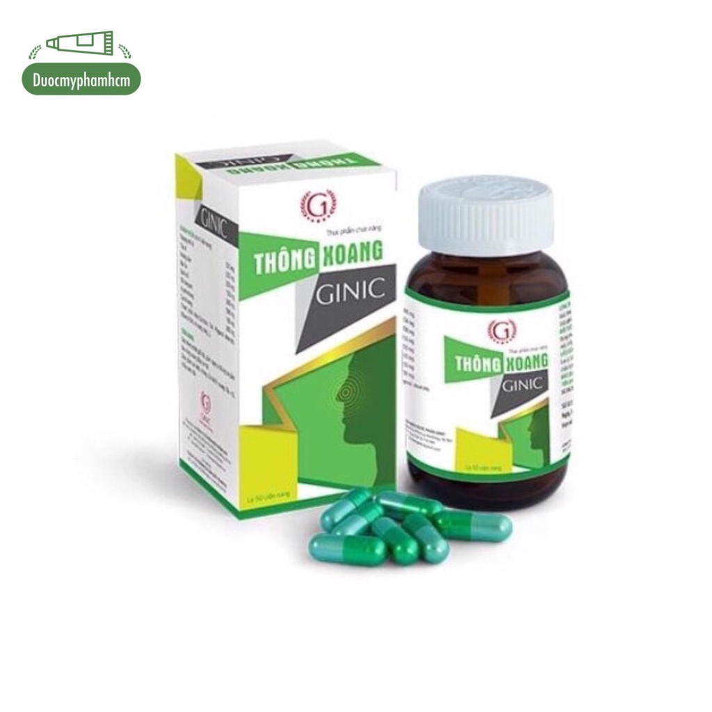 Thông xoang Ginic hỗ trợ điều .t.r.ị. xoang cấp và mãn tính