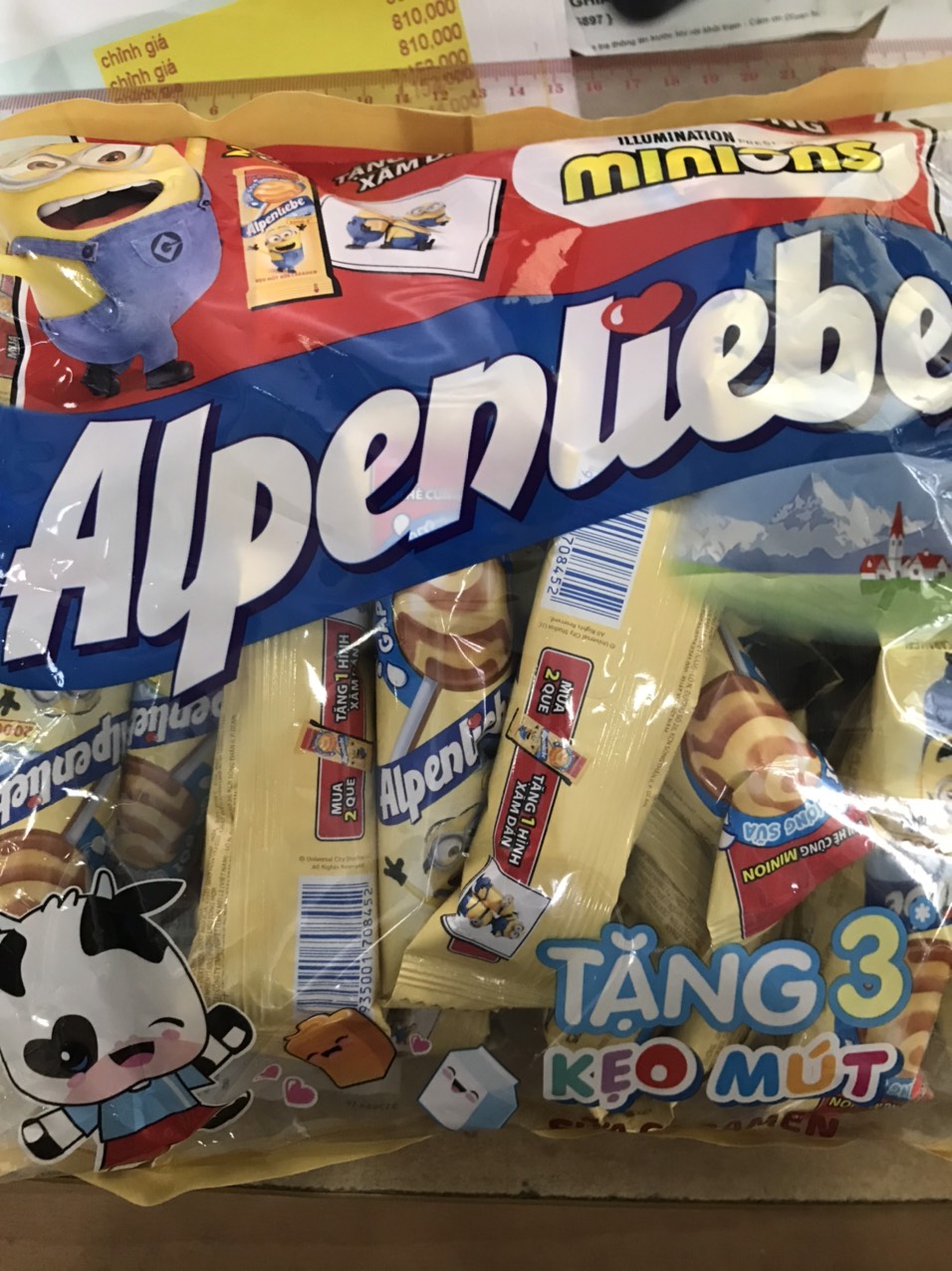 Kẹo Mút Alpenliebe Hương Sữa Caramen