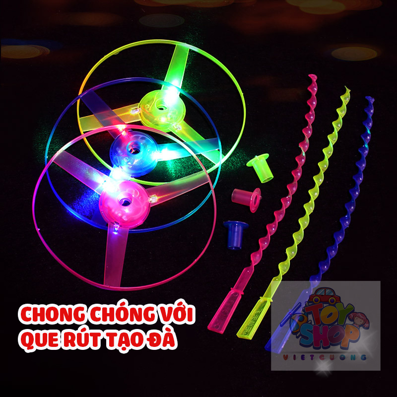 Đồ Chơi Bắn Chong Chóng Đèn Led