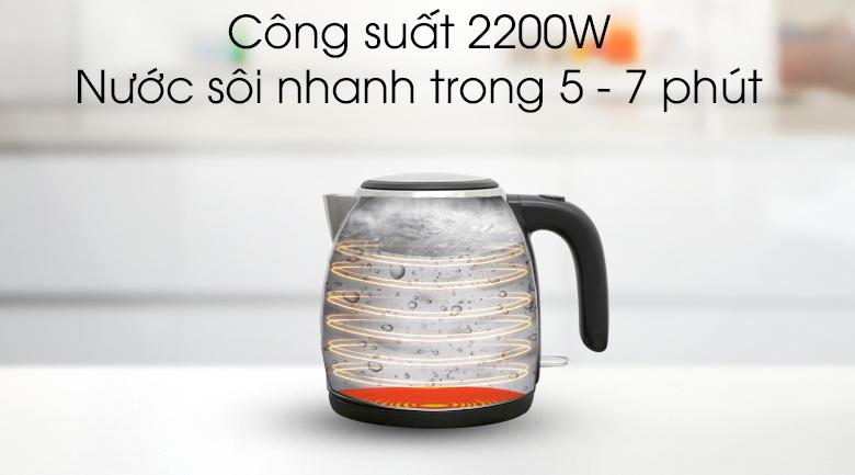 Bình siêu tốc Delites 1 lít ST10S01