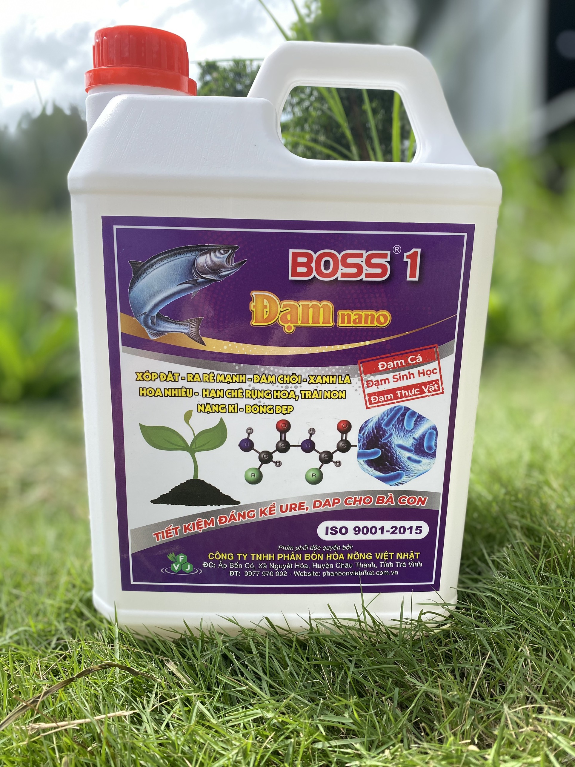 Phân bón ĐẠM CÁ NANO BOOS 1 _ 5L LÍT