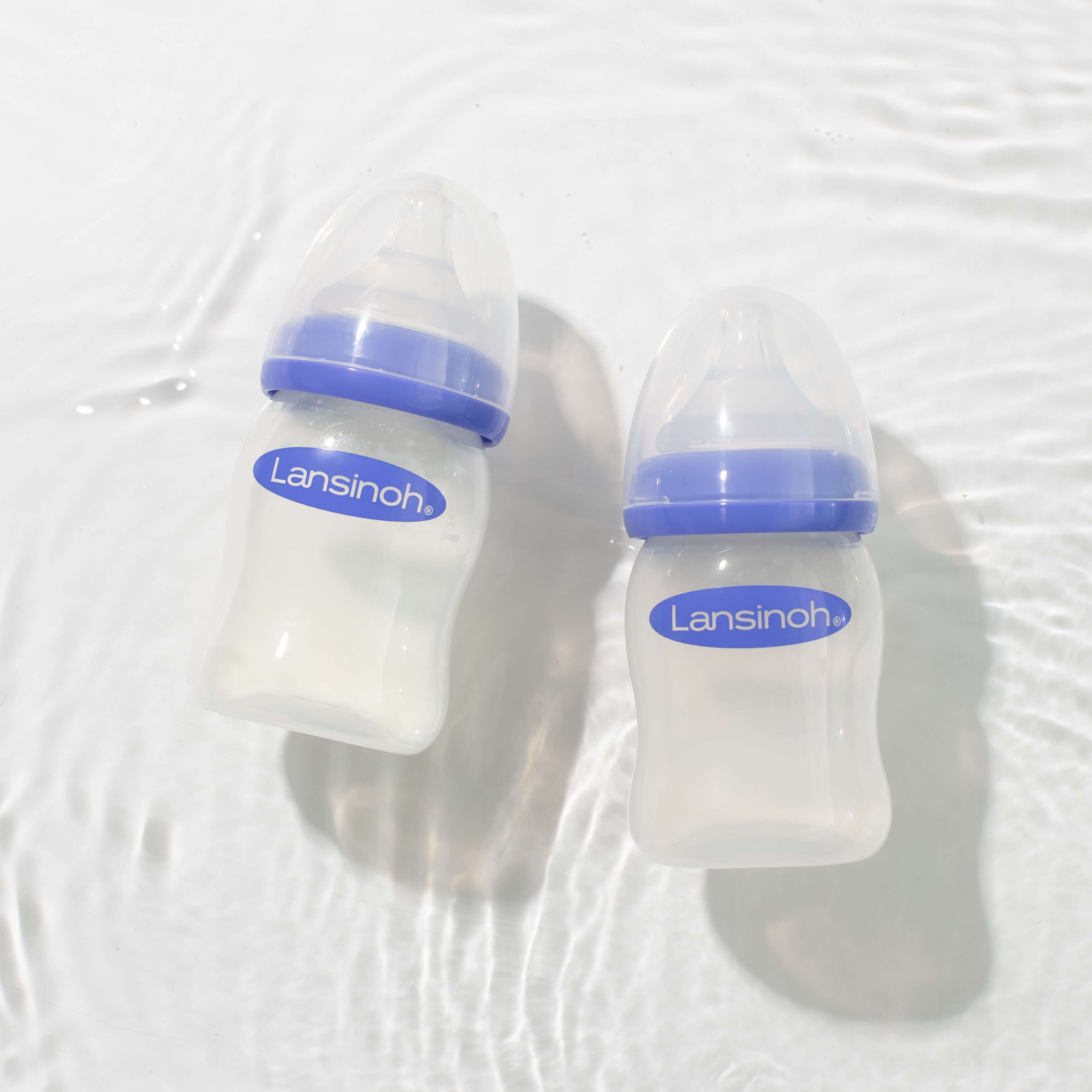 Bình sữa cổ rộng Lansinoh 160ml (S) - MẪU CŨ