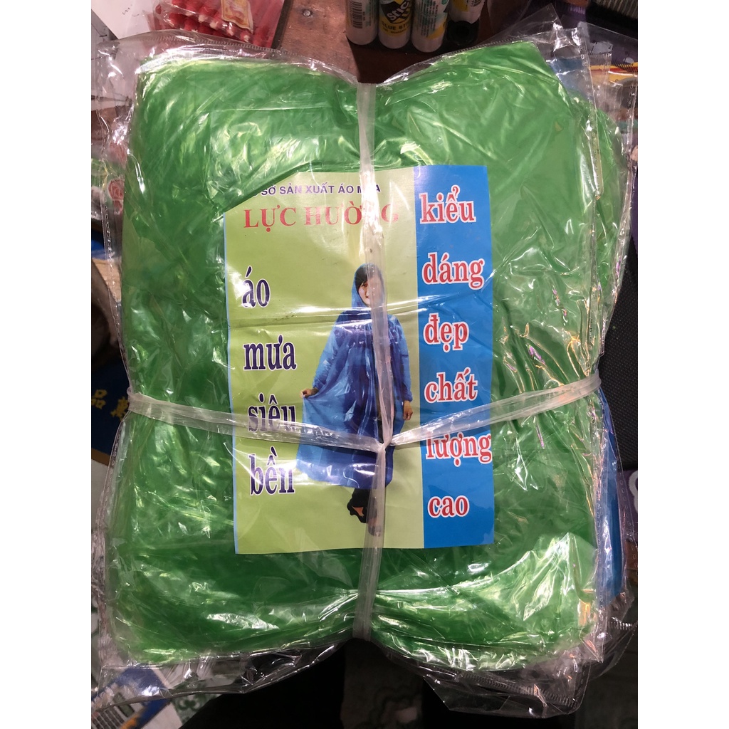 Combo 100 Áo mưa mỏng đẹp dùng 1 lần