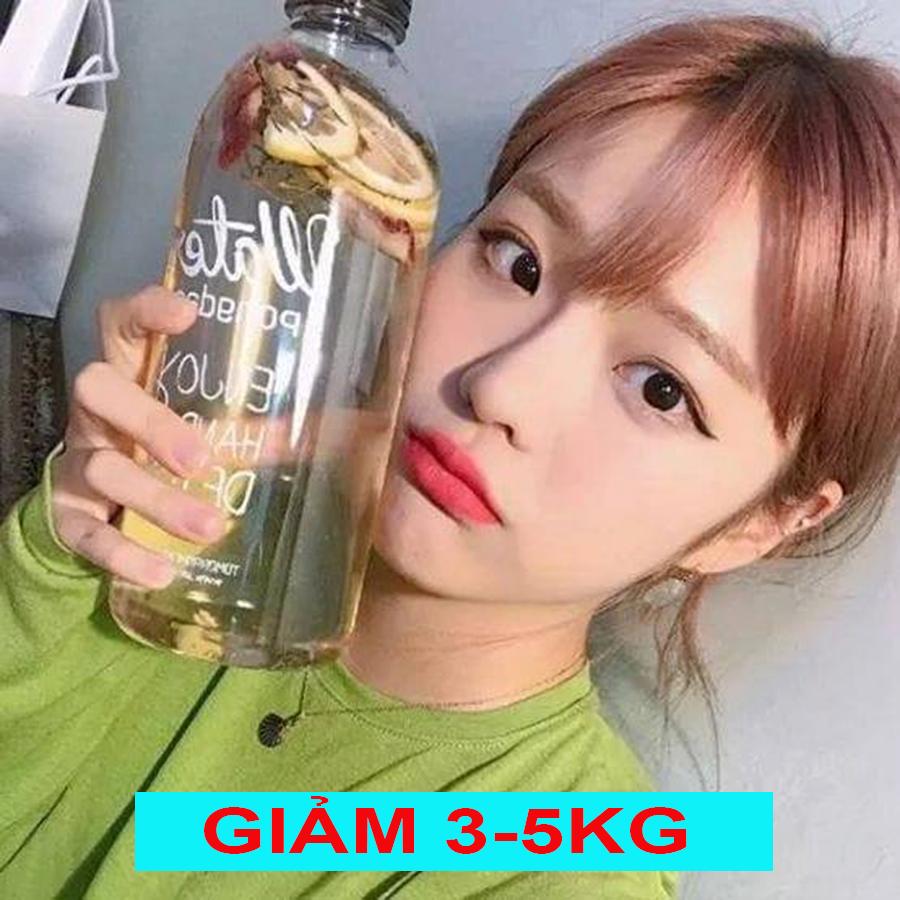 SET TRÀ DETOX HOA QUẢ SẤY LẠNH LIỆU TRÌNH 45 NGÀY (KÈM BÌNH PONGDANG 1000ML+ HỘP + TÚI VẢI)