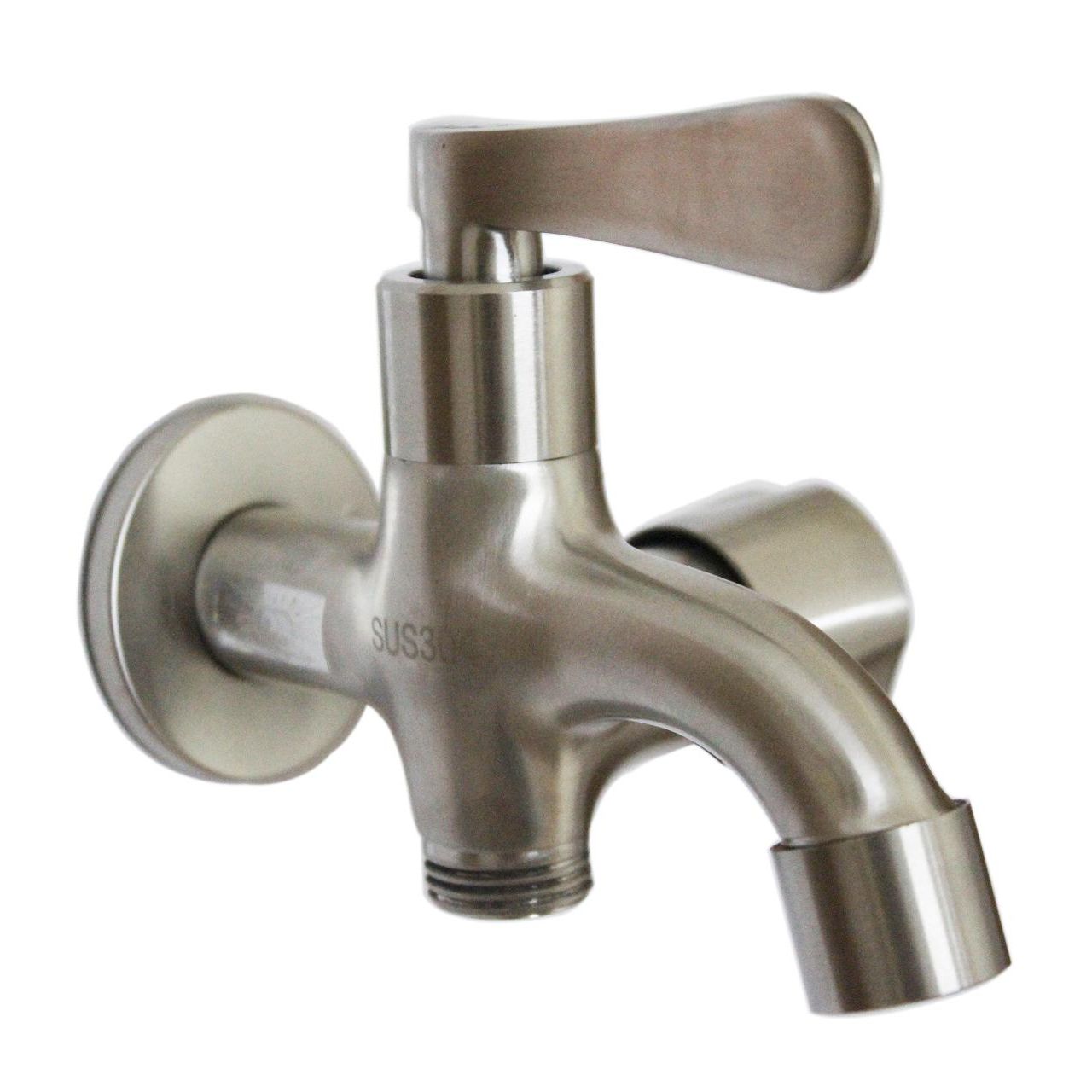 Củ sen tắm inox 304, đầu ren chờ 21mm, phù hợp các loại tay sen tắm