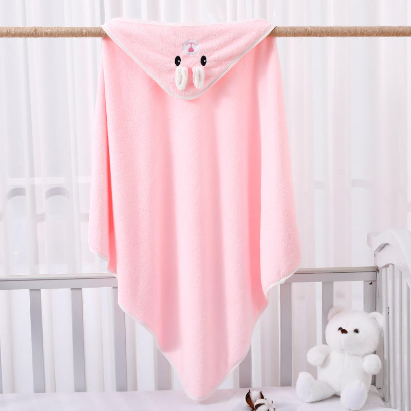 Chăn choàng, chăn ủ lông tuyết cho bé sơ sinh  cao cấp xuất Nhật kích thước 80cm x 80cm