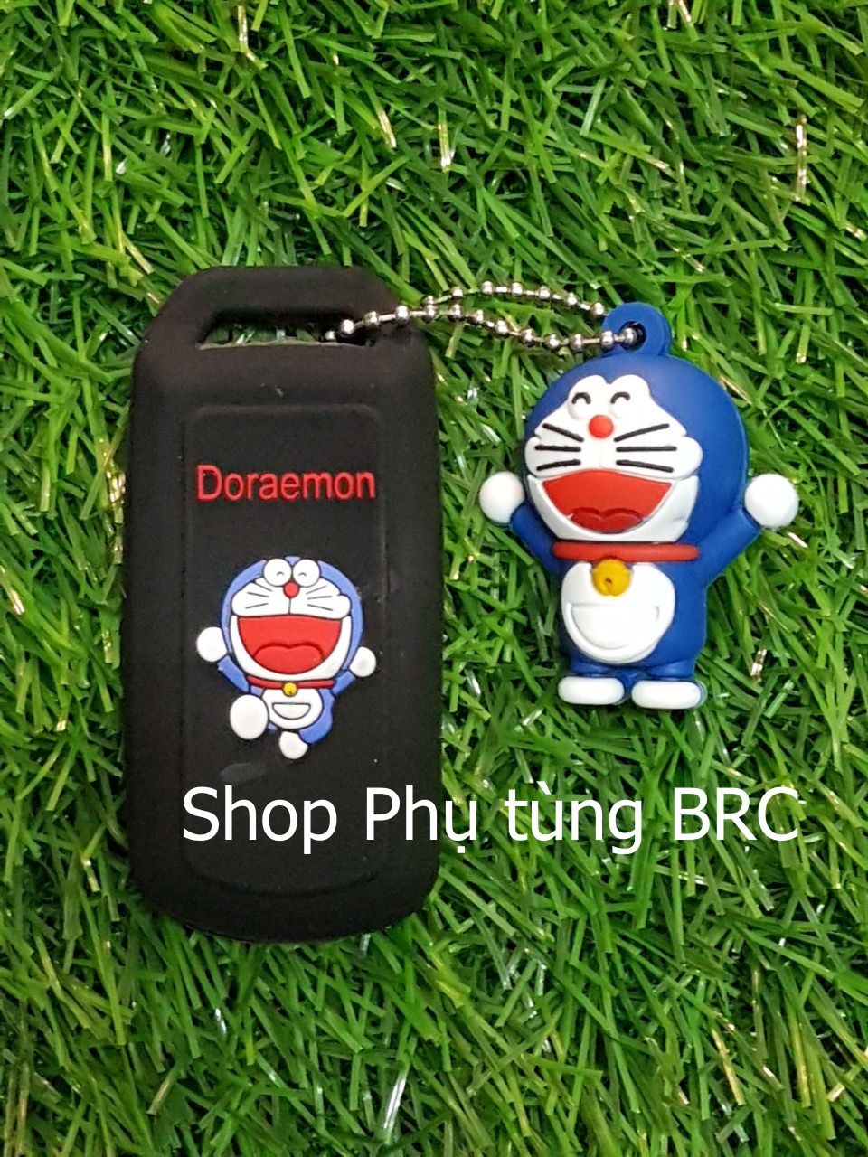 Bao da chìa khóa SMARTKEY 3 nấc công tắc DORAEMON