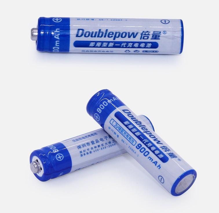 Bộ 4 viên pin đũa sạc AAA 900mAh  Doublepow