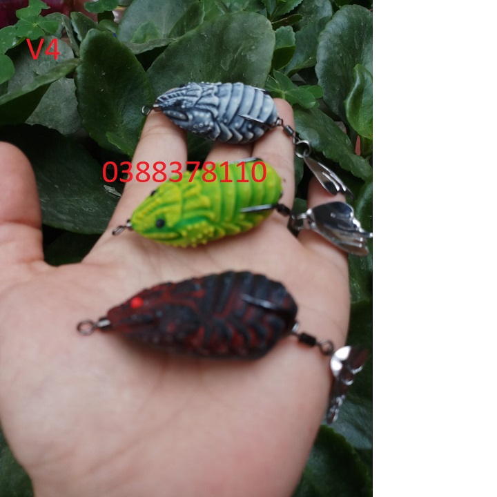 Mồi Câu Cá Hunter V4 - V5 - V6 Hàng Chuẩn Thái Lan