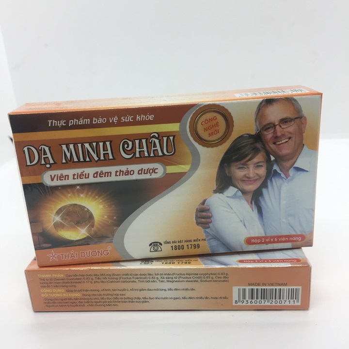 Viên tiểu đêm thảo dược Dạ Minh Châu