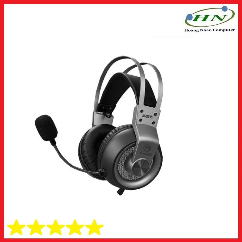 Headphone Marvo HG9035 Xám (USB 7.1)Led