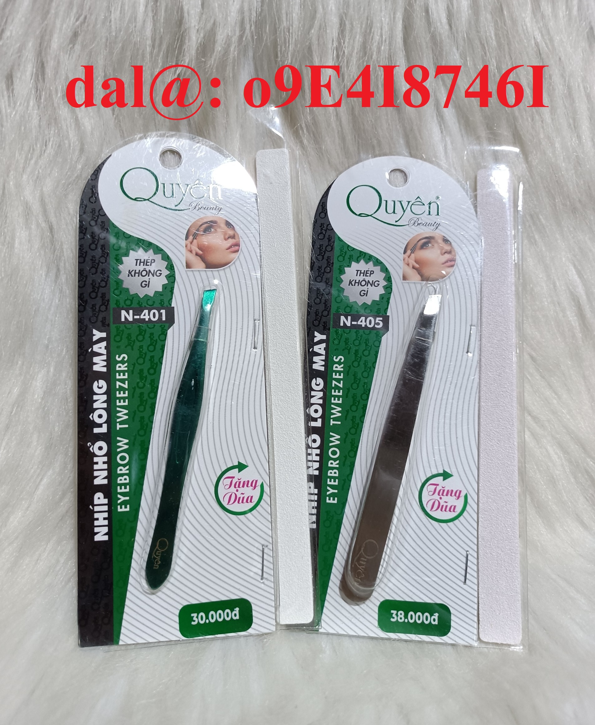 Nhíp nhổ lông mày Quyên