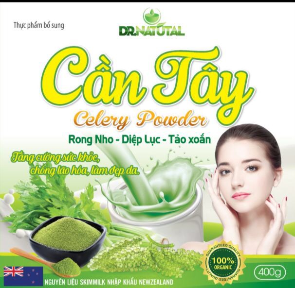 Sữa Bột Cần Tây - Giúp Giảm Cân An Toàn, Hiệu Quả,Đẹp Da, Mờ Nám