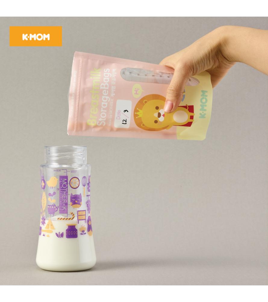 TÚI TRỮ SỮA K-MOM HÀN QUỐC (200ML-50C)