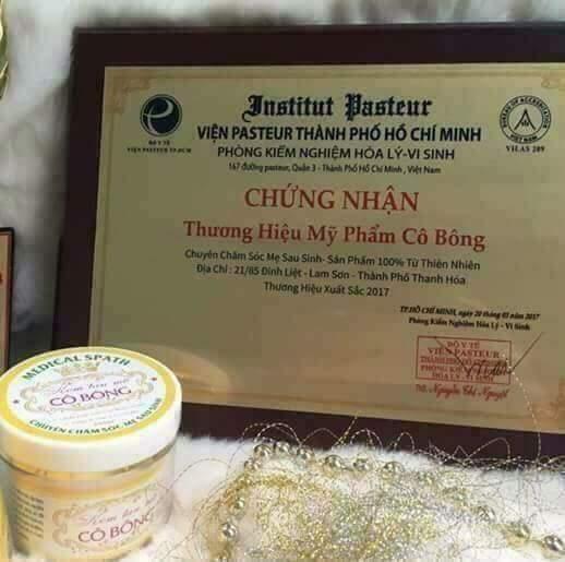 [HCM]Kem tan mỡ Cô Bông
