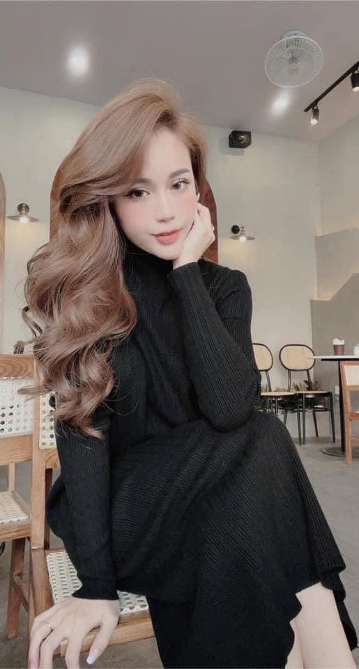 Váy Len Tăm Cổ 3P Hàng Quảng Châu
