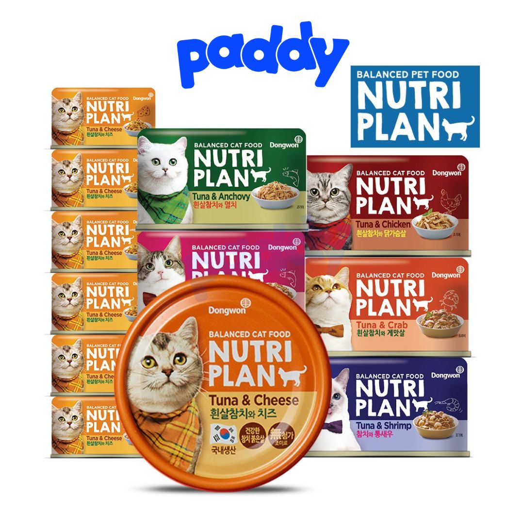 Pate Nutri Plan Mèo Mọi Lứa Tuổi (Lon 160g)