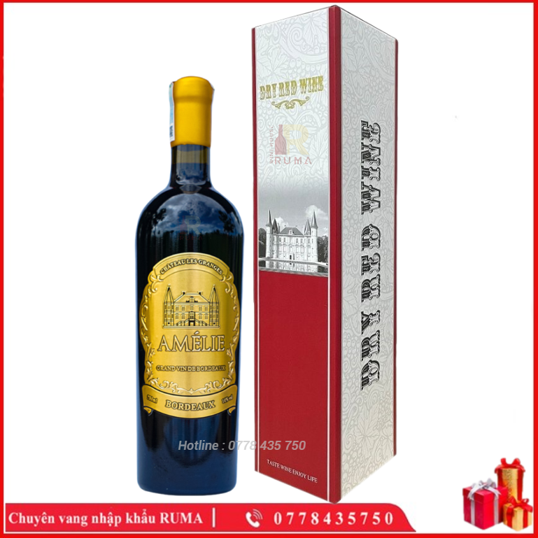Vang Pháp Amelie 750 ml nhập khẩu