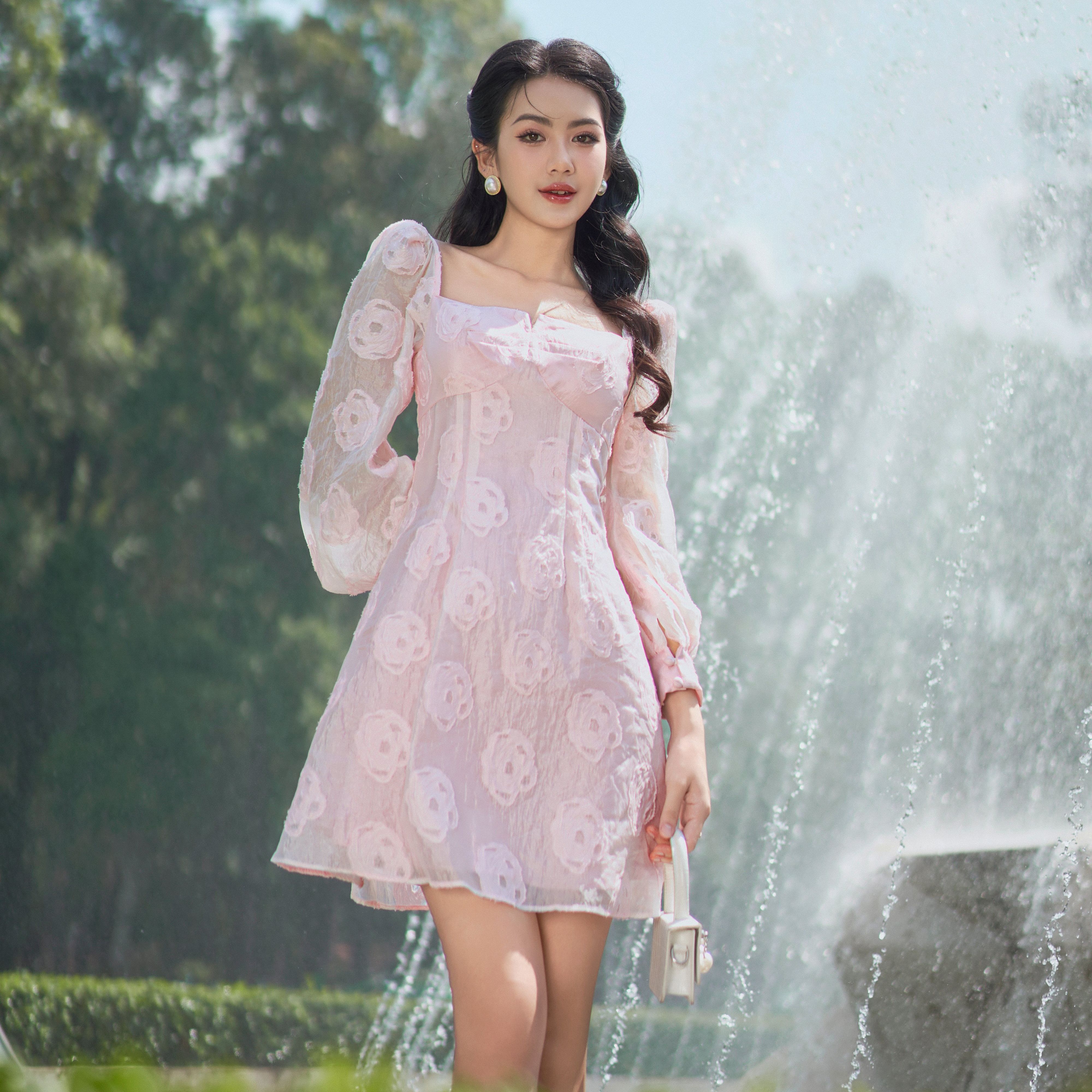 OLV - Đầm Roselle Chiffon Dress