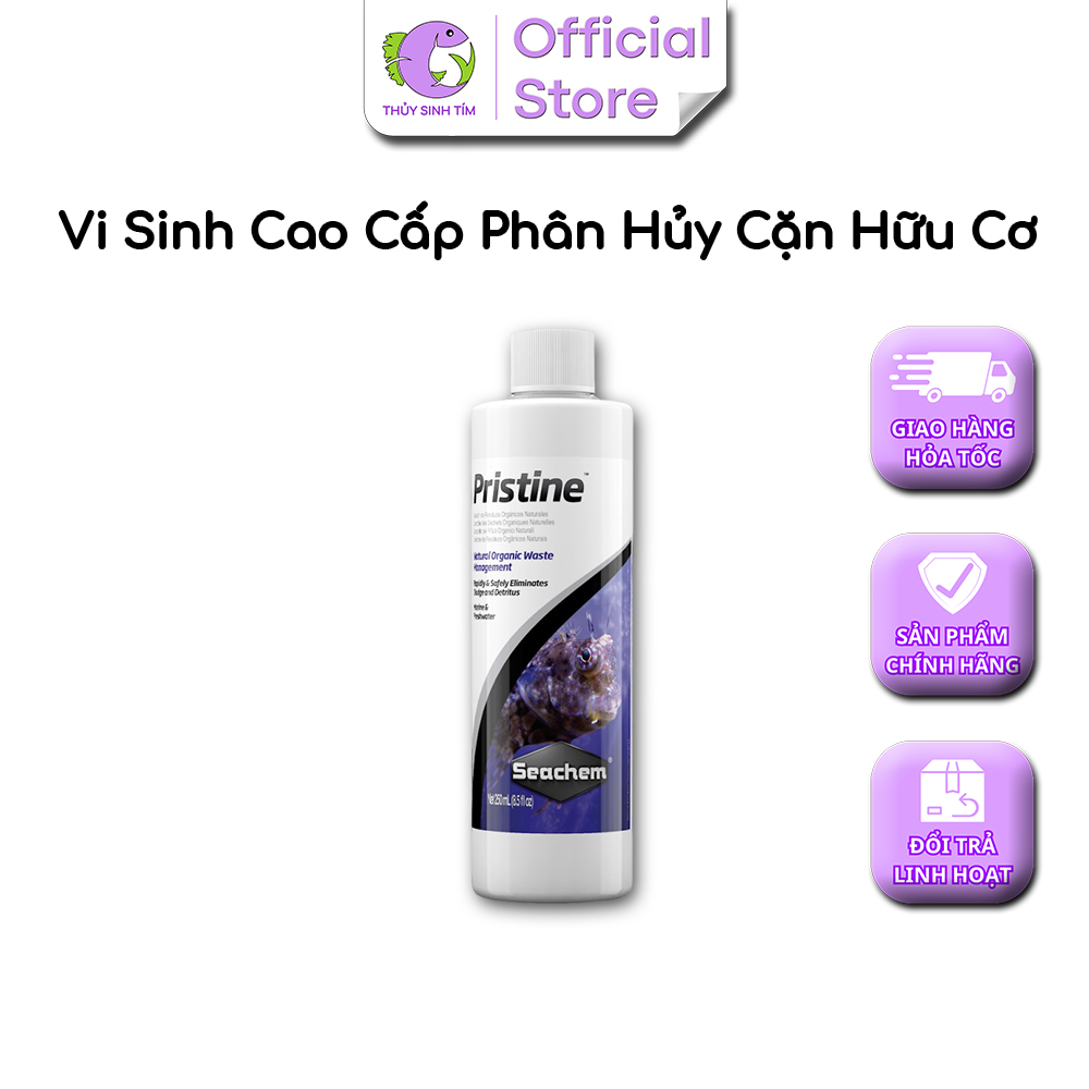 Vi Sinh Cao Cấp Xử Lý Nước Seachem Pristine