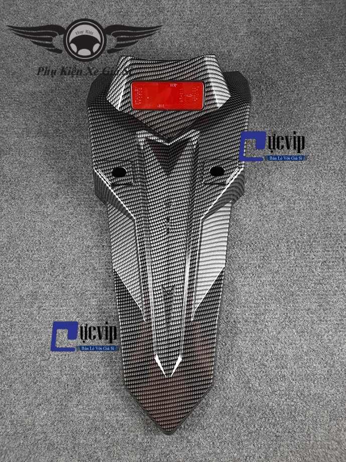 Dè Sau Carbon Kiểu Sonic Gắn Xe Vario/Click 2018 - 2019 MS1555