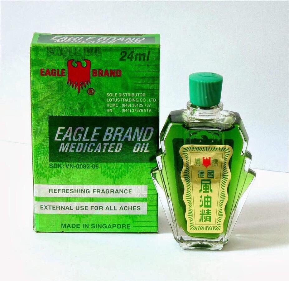 Dầu gió xanh 2 nắp tricảm