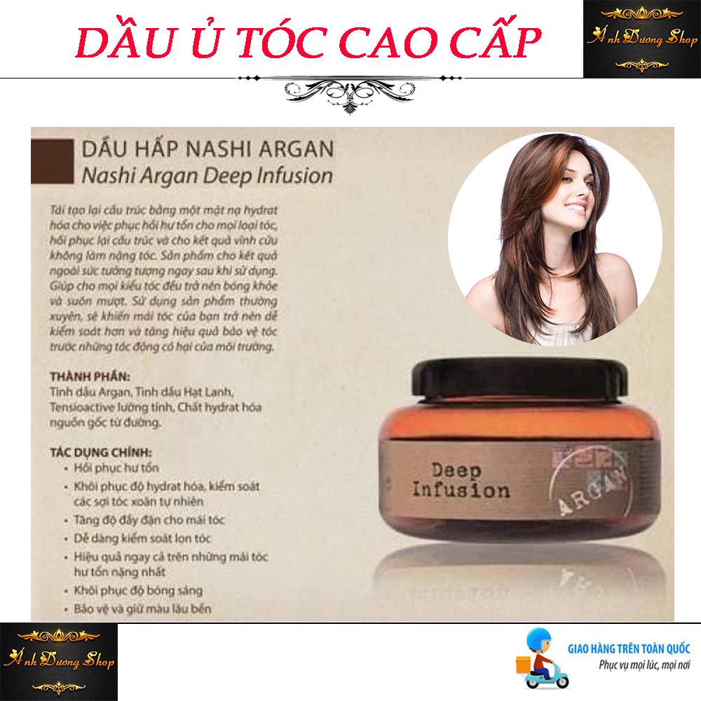 Dầu hấp tóc chuyên sâu giúp tóc luôn mềm mượt, chắc khỏe