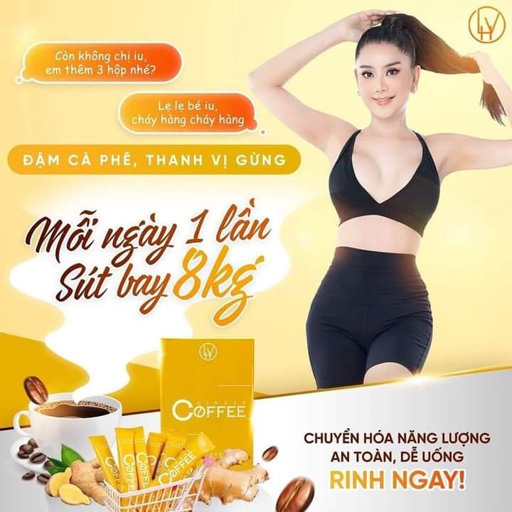 Cà phê gừng giảm cân ginger coffee