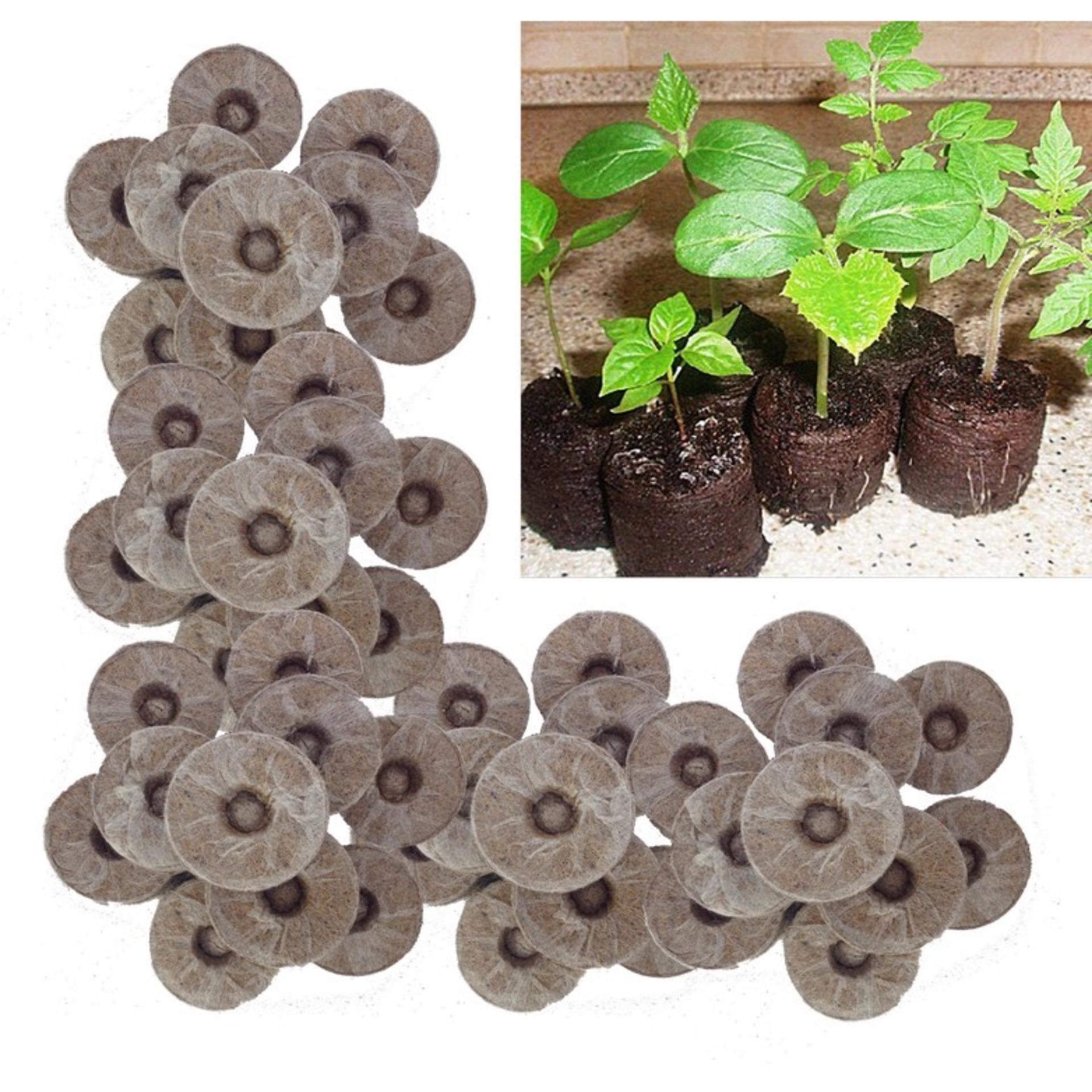 Combo 10 Viên Nén Sơ Dừa - Ươm Hạt Giống - Cây Giống