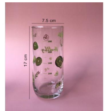 Ly Thủy Tinh Ocean Chia Vạch Trái Cây 625 ml
