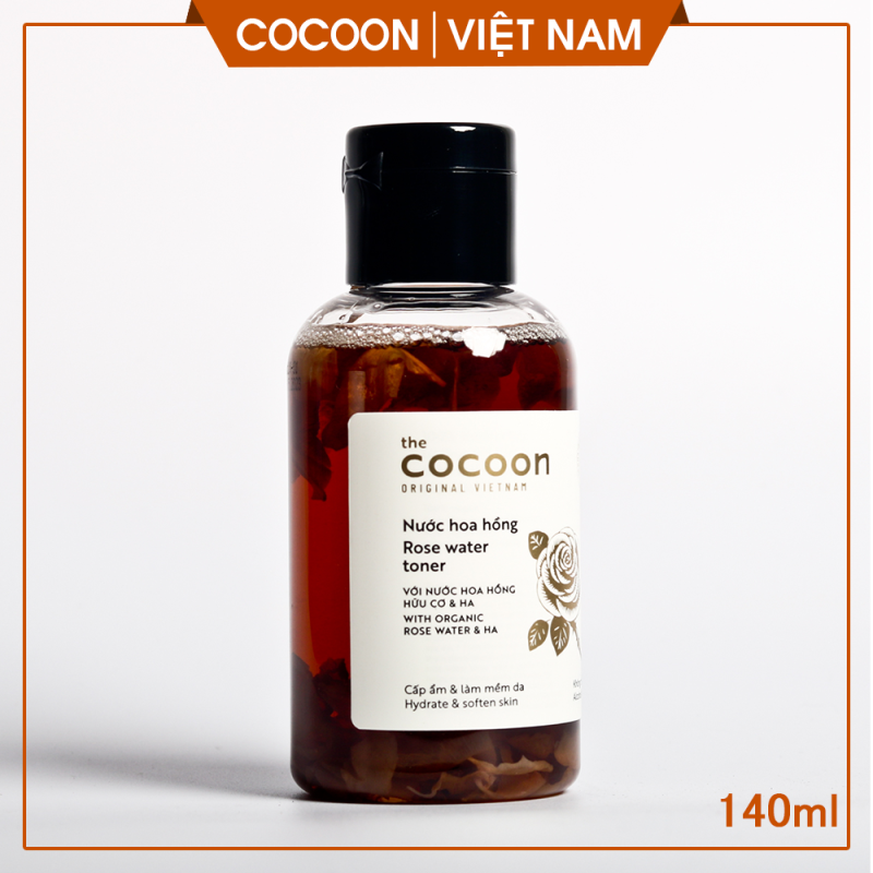 Nước hoa hồng cocoon 140ml (Rose water toner) giá rẻ