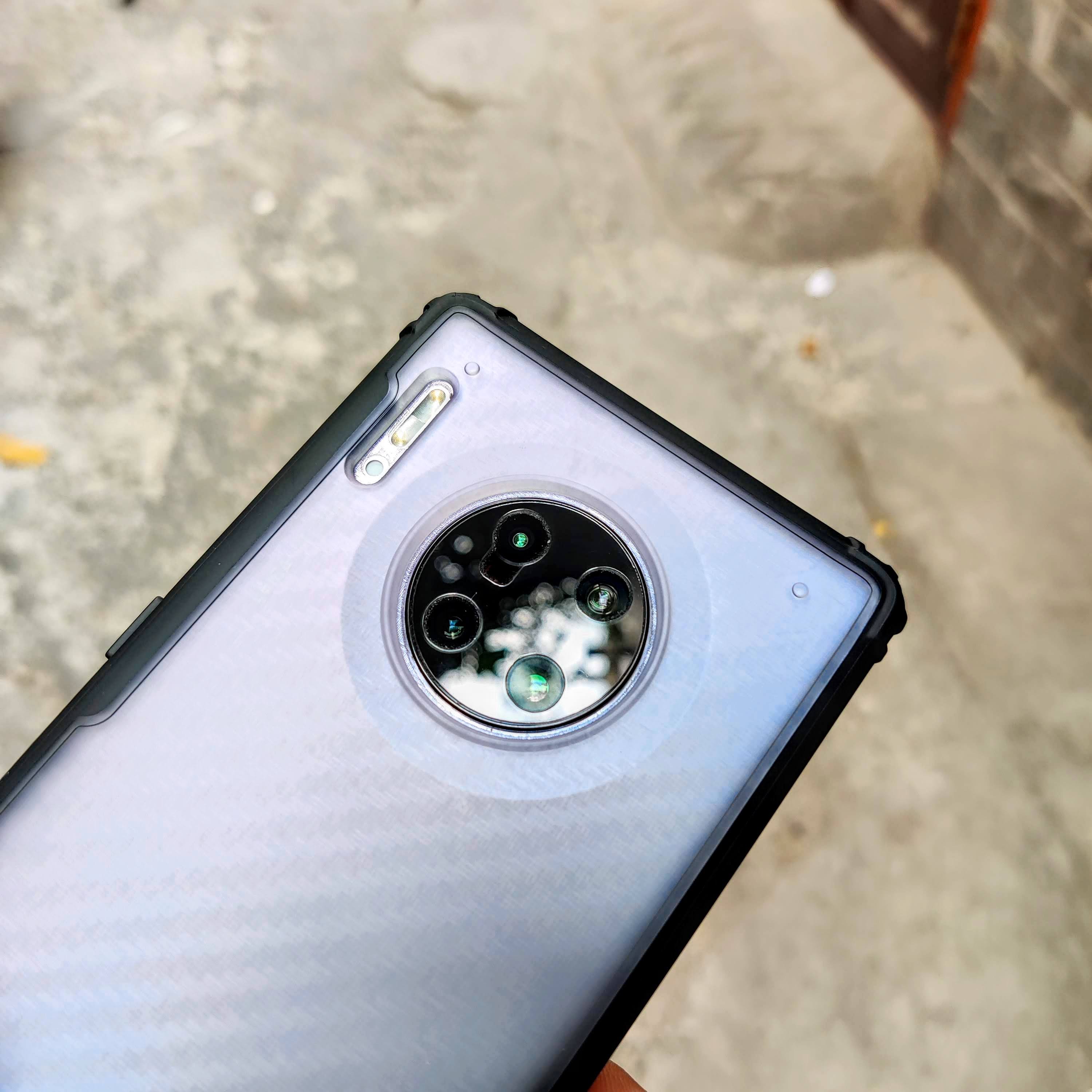 [HCM]Ốp lưng Huawei Mate 30 Pro nhám viền màu Ver 2