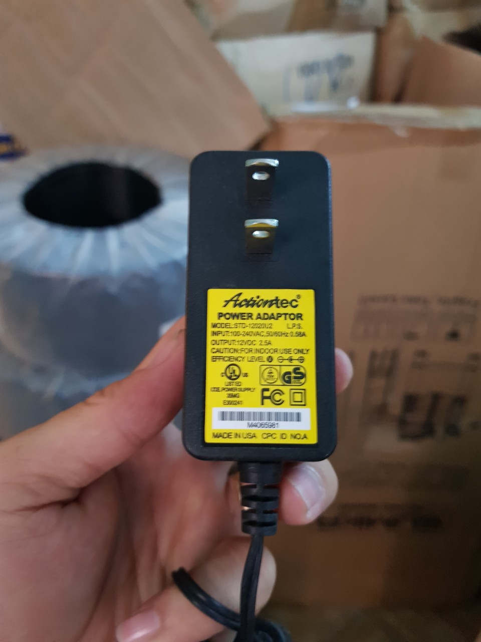 10 Nguồn Adapter Actiontec 12V-2.5A
