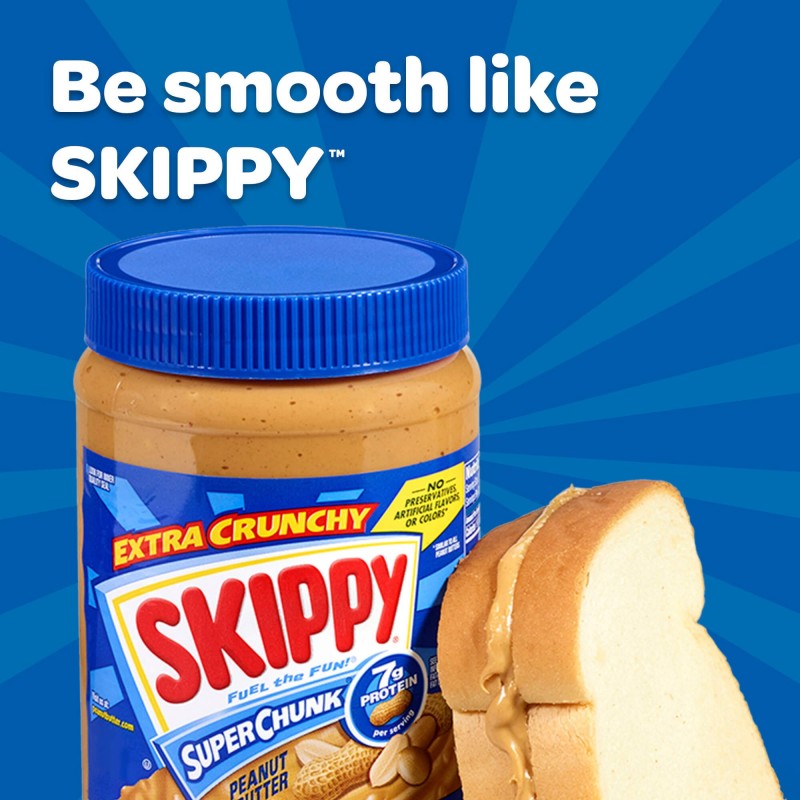 [HCM]BƠ ĐẬU PHỘNG SKIPPY SUPER CHUNK 1.36KG