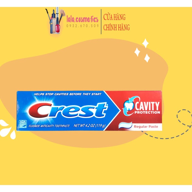 Kem đánh răng Crest Cavity protection 119g