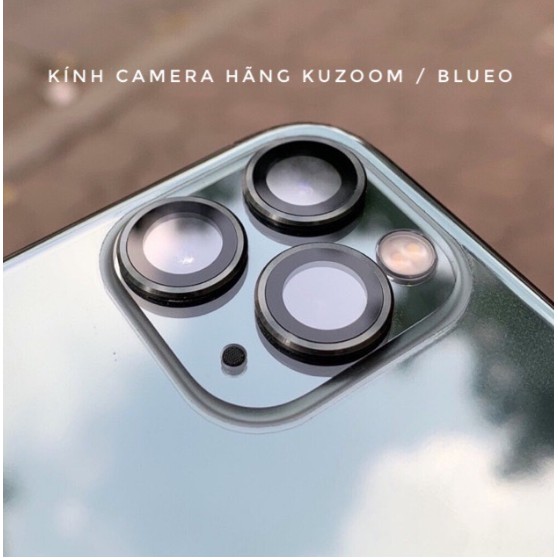 Bộ dán 3 mắt bảo vệ camera iphone 11 / pro / pro max chính hãng kuzoom cao cấp