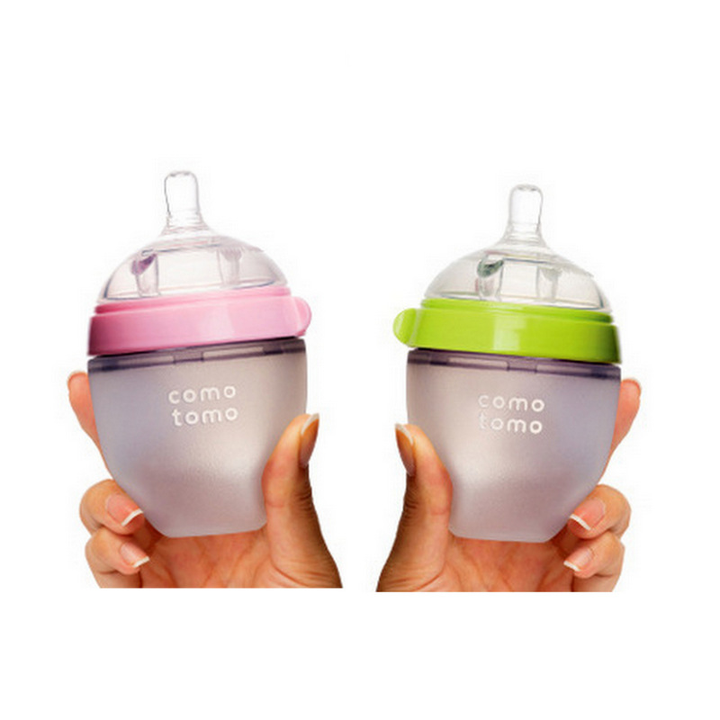 Bình Sữa, Bình Sữa Comotomo Siêu Mềm Cho Bé (loại 150ml)